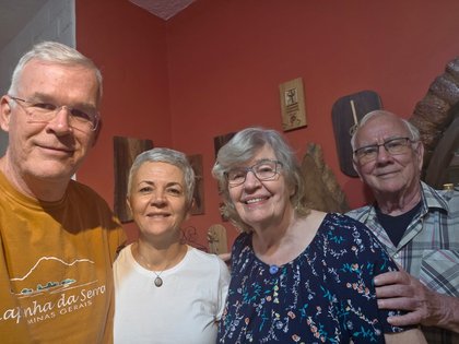 Daniel, Silene, Trijnie en Nico van Eijk